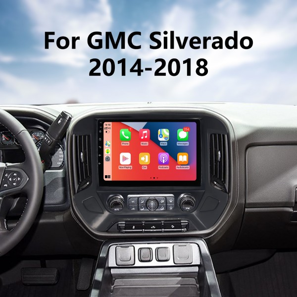 13-дюймовый Android Carplay Radio для 2014 2015-2018 GMC SILVRADO GPS навигационная система с HD сенсорным экраном Bluetooth поддержка OBD2