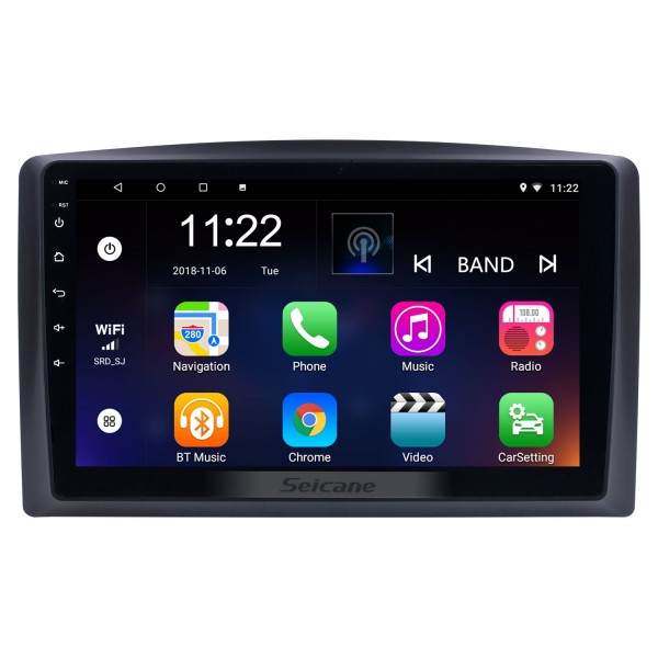 10,1-дюймовый Android 14.0 для 2014 2015-2018 Mercedes-Benz Vito Радио Bluetooth HD с сенсорным экраном GPS-навигация Поддержка Carplay TPMS