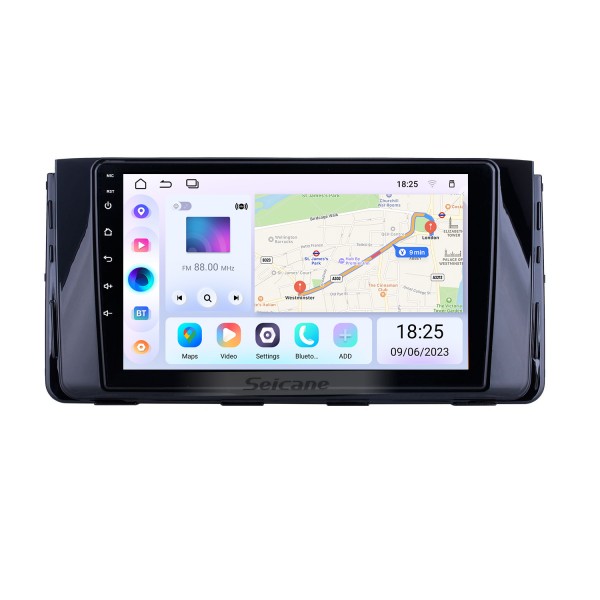 Для 2016 Hyundai H350 Радио 9-дюймовый Android 13.0 HD Сенсорный экран GPS-навигационная система с поддержкой Bluetooth Carplay OBD2