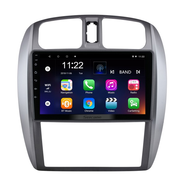 Для 2002-2008 Mazda 323/09/FAW Haima Preema/Ford Laser Radio Android 13.0 HD Сенсорный экран 9-дюймовая система GPS-навигации с поддержкой WIFI Bluetooth Carplay DVR