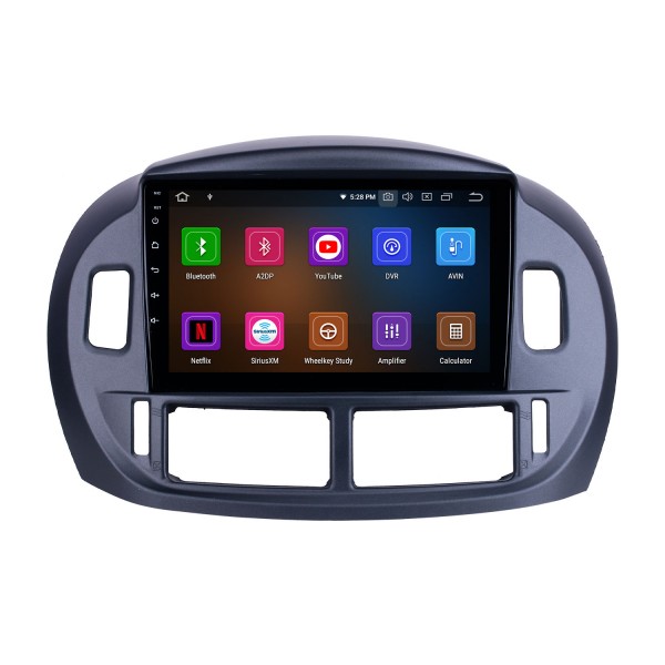 OEM Android 13.0 для 2004 TOYOTA ESTIMA / PREVIA / ACR30 LHD Radio с Bluetooth 9-дюймовый сенсорный HD-экран Система GPS-навигации Поддержка Carplay DSP