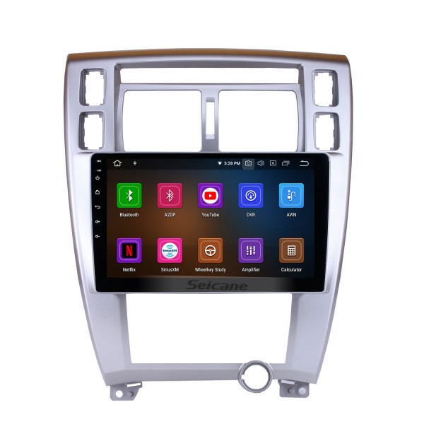 10,1-дюймовый HD-сенсорный экран Android 12.0 Радио для 2006-2013 Hyundai Tucson GPS-навигация Bluetooth FM Wi-Fi USB Carplay SWC Резервная камера