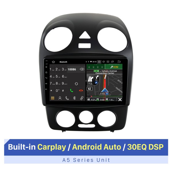 9-дюймовый сенсорный экран HD для 2010 Volkswagen Beetle GPS-навигационная система автомобильная стереосистема ремонт автомагнитолы Поддержка 1080P видеоплеер