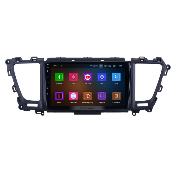 9 дюймов Для 2014 2015 2016-2019 Kia Carnival / Sedona Radio Android 13.0 Система GPS-навигации Bluetooth HD Сенсорный экран Поддержка Carplay OBD2