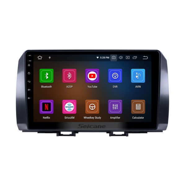 10,1-дюймовый Android 12.0 Radio для 2006 Toyota B6/2008 Subaru DEX/2005 Daihatsu WO Bluetooth Сенсорный экран GPS-навигация Поддержка Carplay SWC