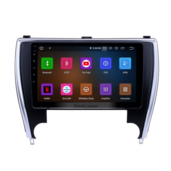 10,1-дюймовый Android 12.0 GPS-навигатор для Toyota Camry America версии 2015 года Bluetooth HD с сенсорным экраном Поддержка Carplay Резервная камера