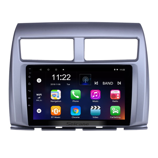 OEM 9-дюймовый Android 13.0 Radio для 2015-2017 Proton Myvi Bluetooth HD с сенсорным экраном Поддержка GPS-навигации Carplay Задняя камера