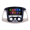 2007-2011 Toyota Innova Manual A / C Android 12.0 9-дюймовый GPS-навигатор Радио Bluetooth HD с сенсорным экраном USB Carplay Поддержка музыки TPMS DAB + 1080P Видео