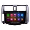 OEM 9-дюймовый Android 13.0 HD с сенсорным экраном Bluetooth-радио для 2010-2013 Toyota Prado 150 с GPS-навигацией USB FM автостерео Wi-Fi Поддержка AUX DVR TPMS Резервная камера OBD2 SWC