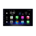 Универсальный 7-дюймовый сенсорный экран Android 13.0 с двойным DIN-радио для Toyota Hyundai Kia Nissan Volkswagen Suzuki Honda с поддержкой системы GPS-навигации Bluetooth Музыка Камера заднего вида