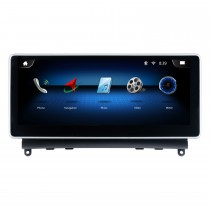 Carplay 12,3-дюймовый сенсорный экран Andriod 11.0 HD для 2008-2012 2013 2014 Mercedes C Class W204 C180 C200 C230 C260 C280 C300 Система GPS-навигации с Bluetooth