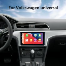 OEM 9 дюймов 2018 VW Volkswagen Universal Android 14.0 HD Сенсорный экран Система GPS-навигации Радио Поддержка TPM DVR WiFi Пульт дистанционного управления Carplay Bluetooth