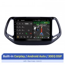 Android 10.0 GPS-навигация для Jeep Compass 2017 года 10,1-дюймовый HD-сенсорный экран Мультимедиа Радио Bluetooth MP5 музыка WIFI Поддержка USB 4G Carplay SWC OBD2 Задний вид