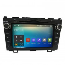 8 дюймов 2006-2011 Honda CRV Android 7.1 DVD-навигатор Автомобильная стереосистема с 4G WiFi-радио RDS блютуз Зеркальная связь OBD2 Камера заднего вида Управление рулевым колесом 1080P видео