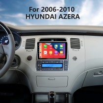 OEM 9-дюймовый Android 13.0 GPS навигация Радио для 2006-2010 Hyundai Azera Bluetooth Wifi HD с сенсорным экраном Carplay Поддержка USB DVR Цифровое ТВ 1080P