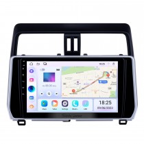 10,1-дюймовый Android 14.0 GPS-навигатор для Toyota Prado 2018 года с сенсорным экраном высокой четкости Поддержка Bluetooth Управление рулевым колесом Carplay