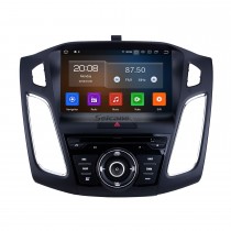 Android 11.0 для Ford Focus Radio 2015 года 9-дюймовая система GPS-навигации Bluetooth HD с сенсорным экраном Поддержка Carplay Управление рулевым колесом DSP