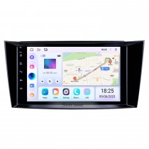 9-дюймовый Android 13.0 HD с сенсорным экраном GPS-навигатор для Mercedes Benz E-Class W211 CLS W219 CLK W209 G-Class W463 2001-2010 годов с поддержкой Bluetooth WIFI AUX Carplay Mirror Link