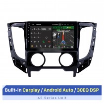 9-дюймовый Android 10.0 2015 Mitsubishi TRITON Manual A / C 1024 * 600 Сенсорный экран Радио с GPS Navi USB FM Bluetooth Поддержка WIFI RDS Carplay 4G DVD-плеер