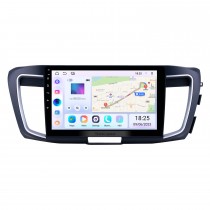 Для HONDA ACCORD RHD 2013 Radio Android 13.0 HD с сенсорным экраном 10,1-дюймовая система GPS-навигации с поддержкой Bluetooth Carplay DVR