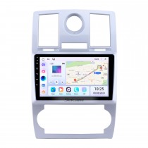 Радио OEM HD с сенсорным экраном для Chrysler Aspen 300C 2004–2008 гг. 9-дюймовый Android 14.0 Автомобильная стереосистема USB Bluetooth Поддержка AUX Carplay DVR TPMS Резервная камера OBD