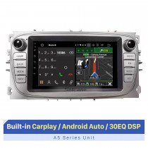 7-дюймовый сенсорный экран HD для автомобильной стереосистемы Ford Focus GPS Navi 2002-2011 с поддержкой Bluetooth с разделенным экраном