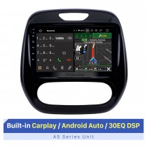9-дюймовый сенсорный экран HD для 2011-2016 Renault Captur Automatic A / C GPS Navi Car Radio Stereo Player Bluetooth Car Radio Support Wireless Carplay