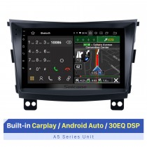 9-дюймовый сенсорный экран HD для 2015 Ssang Yong Tivolan Radio, Bluetooth, автомобильное радио, автомобильное радио, ремонт, встроенный 30 EQ DSP