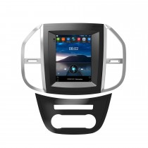 Android 10.0 9,7 дюйма для Mercedes Benz Vito W447 2014 2015 2016-2022 Радио с сенсорным экраном HD Система GPS-навигации Поддержка Bluetooth Carplay TPMS