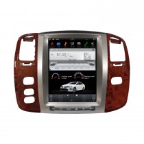 OEM 12,1-дюймовый Android 10.0 Radio для TOYOTA LAND CRUISER 100 2002-2007 LEXUS LX470 2003-2007 Bluetooth HD Сенсорный экран Поддержка GPS-навигации Carplay Задняя камера TPMS