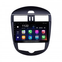 10,1-дюймовый Android 12.0 Радио для 2011-2014 Nissan Tiida Авто A / C Bluetooth WIFI HD Сенсорный экран GPS Поддержка навигации Carplay Задняя камера
