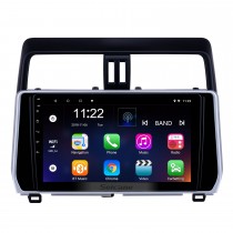 10,1-дюймовый Android 12.0 GPS-навигатор для Toyota Prado 2018 года с сенсорным экраном высокой четкости Поддержка Bluetooth Управление рулевым колесом Carplay