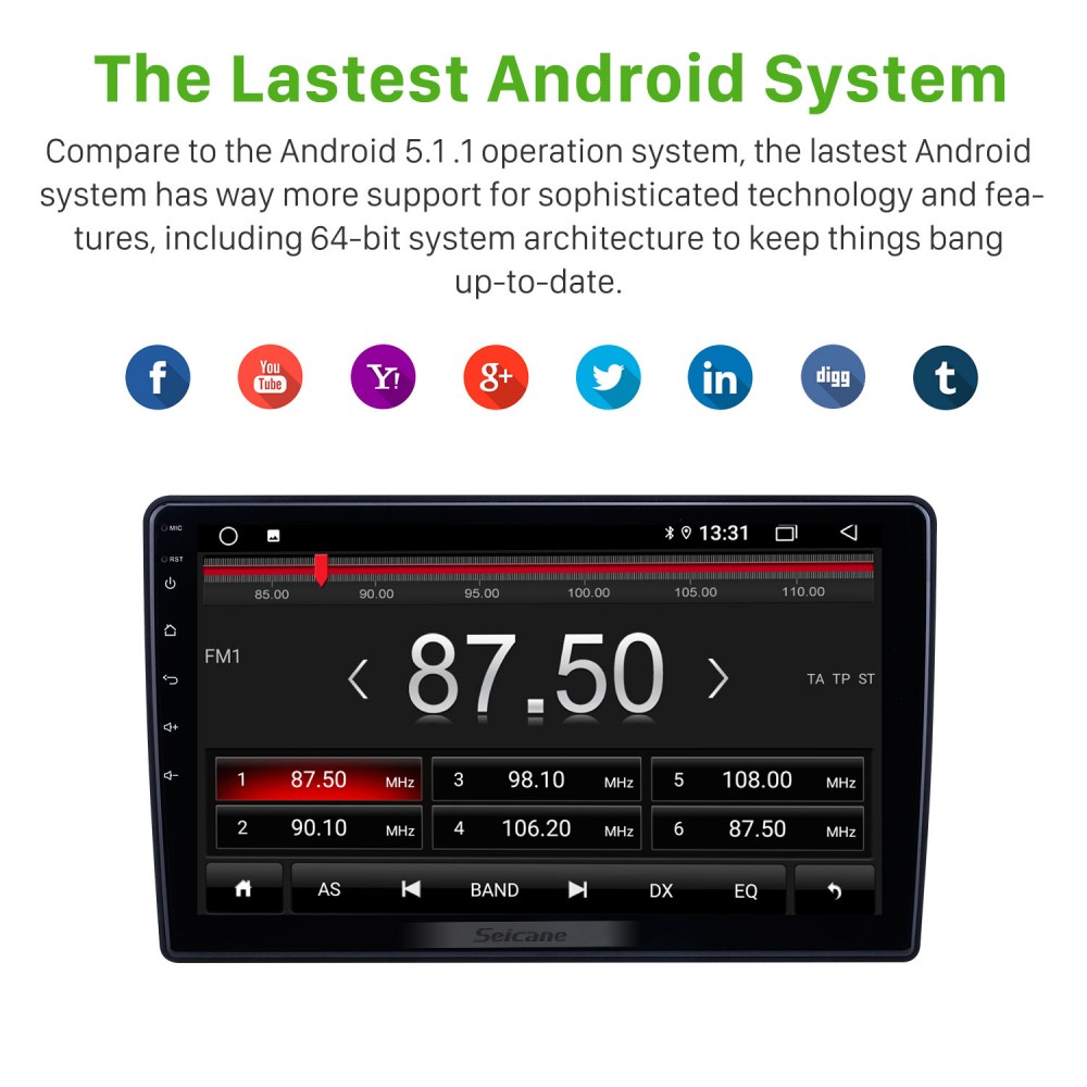Android 10.0 GPS-Навигатор Для Chevy Chevrolet Pontiac Saturn 2005.
