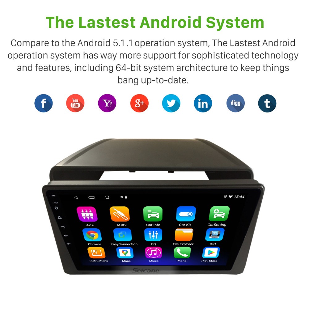 Carplay 9-Дюймовый Android Для 2013 2014-2016 BUCK ENCORE OPEL.