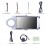 9-дюймовый Android 14.0 для 2012 Toyota Yaris / Vitz Radio GPS-навигационная система с HD-сенсорным экраном Поддержка Bluetooth Carplay Задняя камера