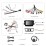 OEM 9-дюймовый Android 13.0 для 2009-2014 TOYOTA Highlander Radio с сенсорным экраном Bluetooth HD Поддержка системы GPS-навигации Carplay DAB +