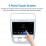 9-дюймовый HD сенсорный экран Android 14.0 для 2015 VW Volkswagen Scirocco Auto A / C автомобильный радиоприемник с Bluetooth GPS-навигационной системой Carplay