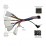 OEM 9-дюймовый Android 13.0 GPS навигационное радио для 2008-2014 Toyota Fortuner / Hilux Bluetooth HD Сенсорный экран Carplay Поддержка USB DVR Цифровое ТВ