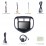 9-дюймовый Android 14.0 для 2016 Chevy Chevrolet Aveo Radio GPS-навигационная система с сенсорным экраном HD Поддержка Bluetooth Carplay OBD2