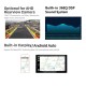 Android 10.0 9,7 дюйма для Nissan Tiida 2005-2010 гг. Радио с HD-сенсорным экраном Система GPS-навигации Поддержка Bluetooth Carplay TPMS