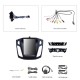 Android 10.0 2012 2013 2014 2015 Ford Focus 9,7-дюймовый сенсорный экран Tesla Style HD Автомобильная стереосистема Радио Головное устройство GPS-навигация Поддержка Bluetooth Управление рулевым колесом USB WIFI OBD2 Камера заднего вида