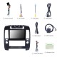 Сенсорный экран Android 14.0 HD 9 дюймов для 2006-2012 NISSAN NAVARA Радио GPS Навигационная система с поддержкой Bluetooth Carplay