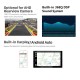 Android 10.0 9,7 дюйма для 2006-2012 TOYOTA COROLLA Radio с сенсорным экраном HD Система GPS-навигации Поддержка Bluetooth Carplay TPMS