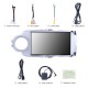 9-дюймовый Android 14.0 для 2012 Toyota Yaris / Vitz Radio GPS-навигационная система с HD-сенсорным экраном Поддержка Bluetooth Carplay Задняя камера