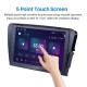 Android 13.0 10,1-дюймовый HD 1024 * 600 Автомобильный радиоприемник с сенсорным экраном на 2015 2016 2017 SKODA Octavia (UV) GPS-навигация Bluetooth WIFI USB Mirror Link Поддержка DVR OBD2 Управление рулевым колесом Резервная камера