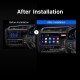 10,1-дюймовый Android 13.0 для 2014 2015 HONDA JAZZ FIT Радио Bluetooth Сенсорный экран GPS-навигация Автомобильная стереосистема Зеркальная связь Управление на рулевом колесе 1080P DAB +