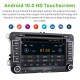 7-дюймовый Android 10.0 GPS-навигация для 2006-2012 VW VOLKSWAGEN MAGOTAN HD Сенсорный радиоприемник с Bluetooth Музыка USB Аудио WIFI Управление на рулевом колесе