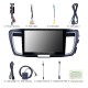 Для HONDA ACCORD RHD 2013 Radio Android 13.0 HD с сенсорным экраном 10,1-дюймовая система GPS-навигации с поддержкой Bluetooth Carplay DVR