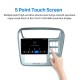 9-дюймовый Android 13.0 для DONGFENG TIANJIN KR Стереосистема GPS-навигации с сенсорным экраном Bluetooth и поддержкой камеры заднего вида