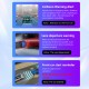 11,26-дюймовый автомобильный видеорегистратор 4K с WiFi ADAS BSD и фронтальной камерой 4K, задней камерой 1080P AHD 